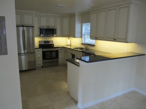 New construction residential kitchen